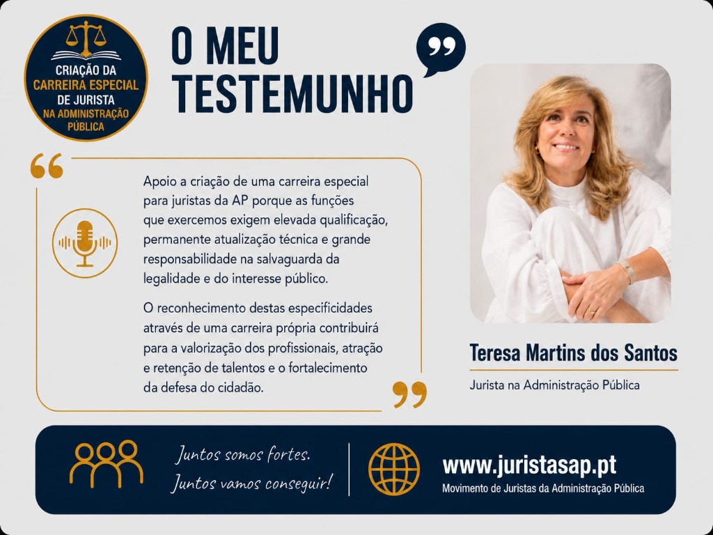 Testemunho de Teresa Martins dos Santos